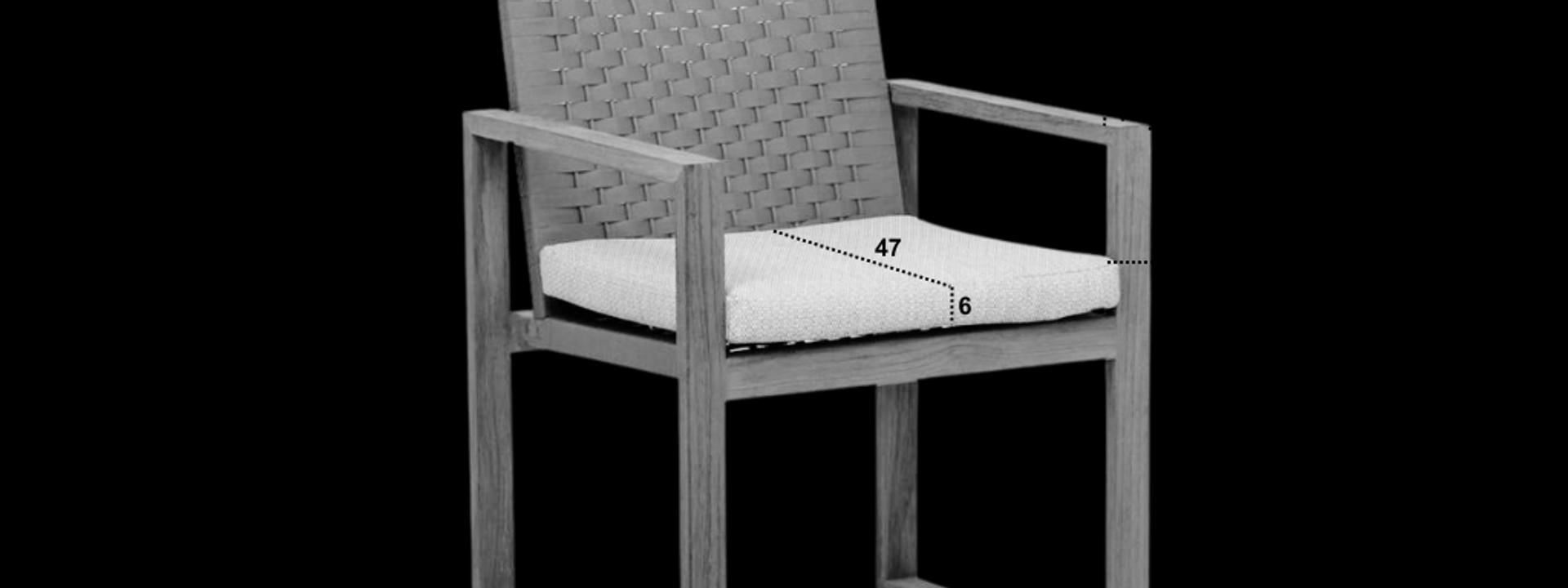 Dining tuinstoel (per 2 in een doos)