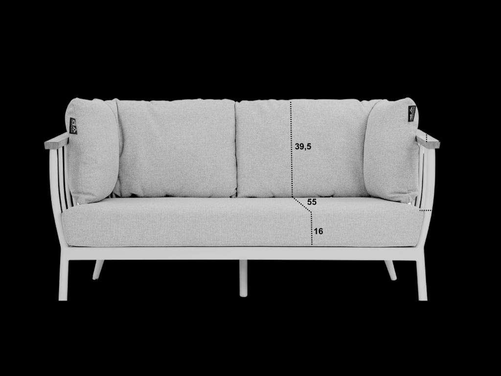 Lounge Bank 2-Sitzer