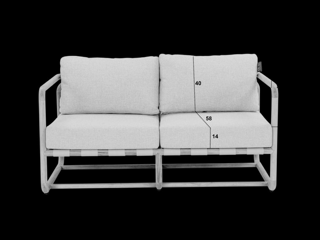 Lounge Sofa 2-seater