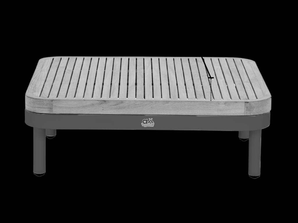 Lounge Table 85x85 Teak