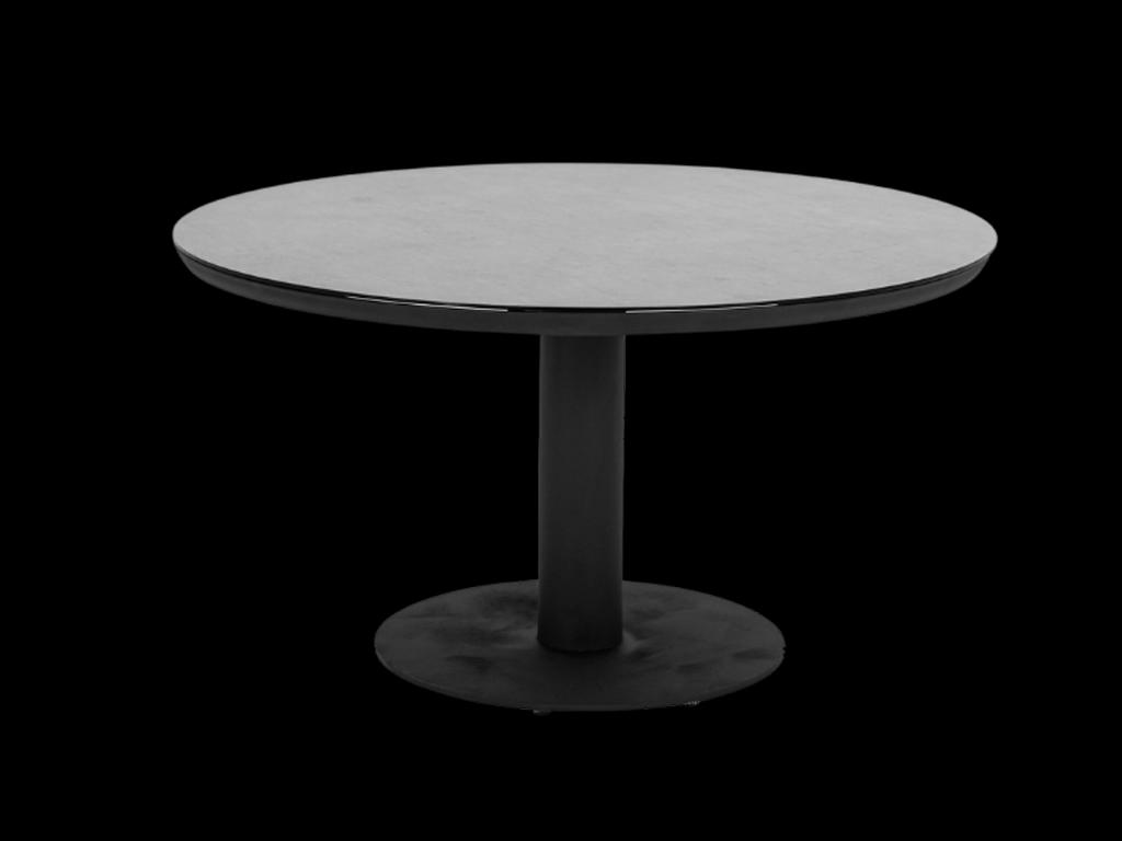 Dining Table ⌀160 Taupe Low